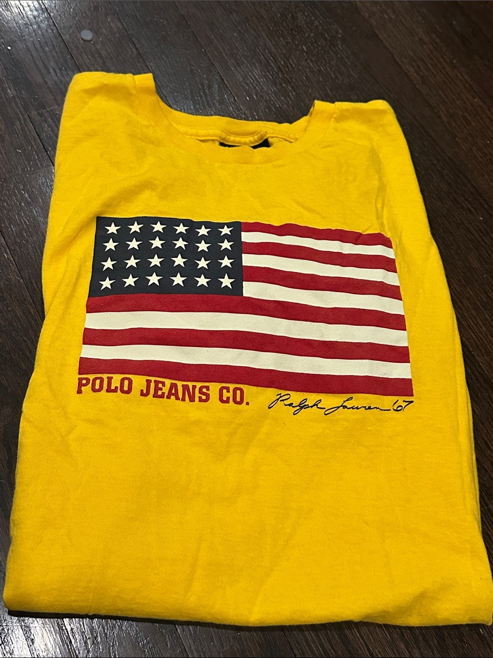 POLO RALPH LAUREN USA FLAG TSHIRT